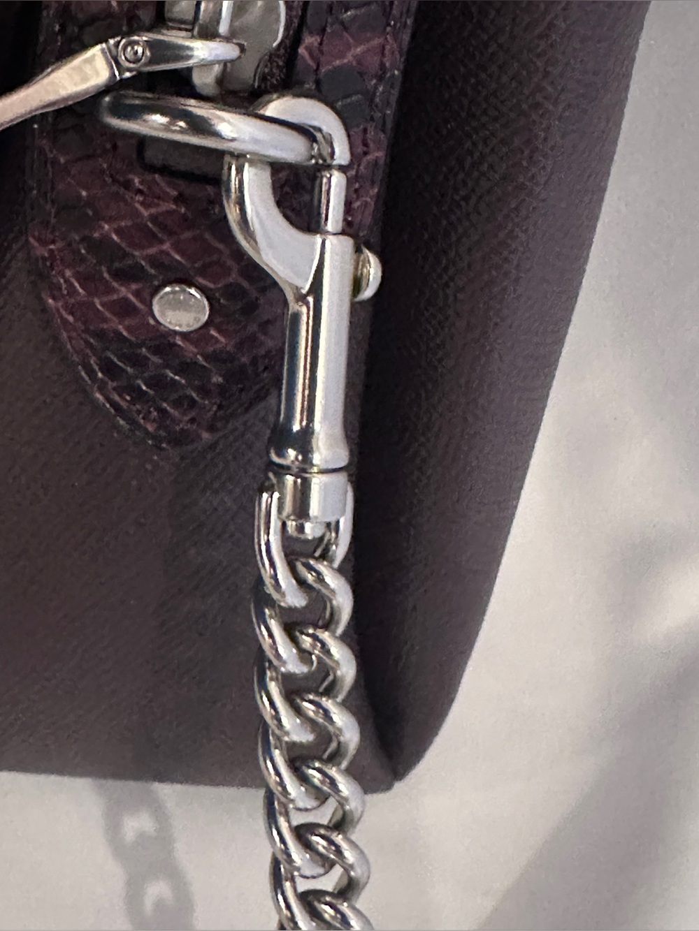 Coach Dark Brown / Mahogany Leather Satchel Top Handle Crossbody Purse NWOT - Picture 10 of 14
